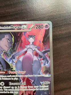 Pokemon TCG Team Rocket's Mewtwo ex 231/182 SIR Destined Rivals 🔥🔥 - Image 4