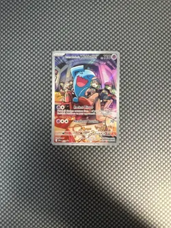 Pokemon TCG Team Rocket's Wobbuffet SVP 203 Destined Rivals ETB Promo #1 - Image 1