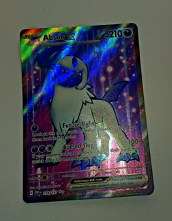 Pokemon Card Absol EX 214/197 Full Art Ultra Rare Obsidian Flames NM - Image 1