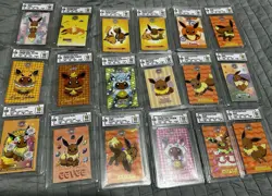 LOT 38 SLABS Pokemon ALL EEVEE Slabs! CG Pristine 10 PONCHO Non TCG - Image 2