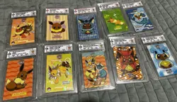 LOT 38 SLABS Pokemon ALL EEVEE Slabs! CG Pristine 10 PONCHO Non TCG - Image 3