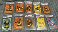 LOT 38 SLABS Pokemon ALL EEVEE Slabs! CG Pristine 10 PONCHO Non TCG - Image 4