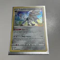 Solgaleo 021/025 Pokemon Celebrations 25th Anniversary Holo Rare Card NM Mint - Image 1