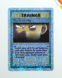 Pokemon Trainer The Boss's Way 105/110 Legendary Collection Reverse Holo - Image 1