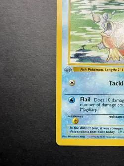 Pokemon Cards: Base Set 1st Edition Uncommon: Magikarp 35/102 - Image 5