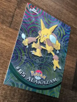 Pokemon Topps 2000 Chrome Alakazam NM - Image 4