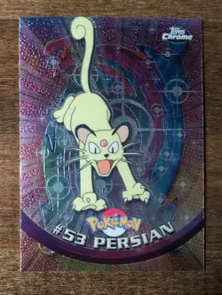 Pokemon Topps Chrome 2000 Persian NM - Image 1