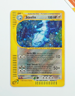 Pokemon Steelix H23/H32 Aquapolis English Holo - Image 1