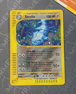 Pokemon Steelix H23/H32 Aquapolis English Holo - Image 2