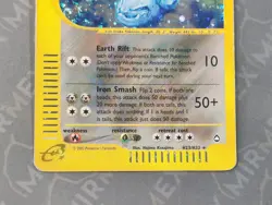Pokemon Steelix H23/H32 Aquapolis English Holo - Image 4