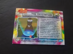 1999 Topps Pokemon the First Movie The Invitation Silver Foil #13 Blue Logo - Image 2