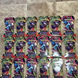 24 Brand New Packs POKEMON TCG: Phantasmal Flames Sleeved Booster Packs - Image 2