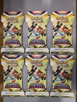 Pokemon Astral Radiance Sleeved Booster Packs X6 - Image 1