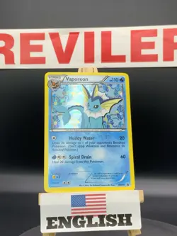 Pokemon Vaporeon - Black and White Promos BW89 Holo - HP - Image 1