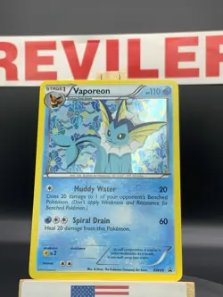 Pokemon Vaporeon - Black and White Promos BW89 Holo - HP - Image 2