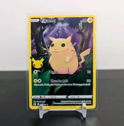 Pokemon TCG: Pikachu 005/025 Celebrations Holo 25th Anniversary - Light Play + - Image 1