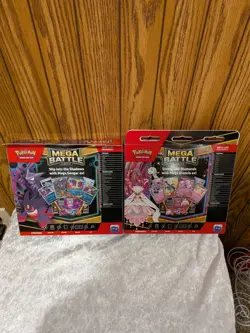 Pokemon Mega Gengar ex & Mega Diancie ex Mega Battle Boxes NEW SEALED - Image 2