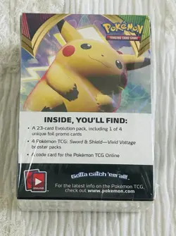 Pokemon TCG Sword & Shield Vivid Voltage Build and Battle Box Factory Sealed 820650807718 - Image 2
