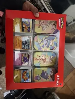 Pokemon 151- Mini Tin 4 Pack. Sams Club Exclusive. New Sealed - Image 2