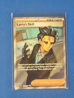 2025 Pokemon Scarlet & Violet Prismatic Evolutions Larry's Skill Holo #139/131 - Image 1