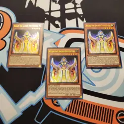 3x Keldo The Sacred Protector Playset -Ultra Rare-MAMA-EN025-YuGiOh 1st Ed NM - Image 1