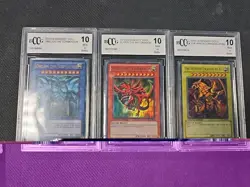 YuGiOh God Set Ra, Obelisk, Slifer Legendary Collection BCCG 10 - Image 1