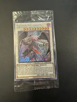 YuGiOh Blackwing Full Armor Master LDS2-EN044 Secret Rare 1st ED NM SEALED - Image 1