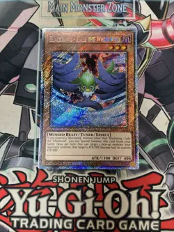 Blackwing - Gale The Whirlwind Of Platinum Secret Rare RA03-EN215 Yugioh - Image 1