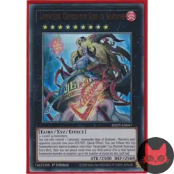 Yugioh Laevatein, Generaider Boss of Shadows PHHY-EN047 Ultra Rare 1st Ed NM - Image 1