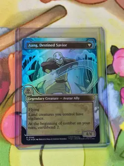 Aang, at the Crossroads (Showcase) Avatar: The Last Airbender Foil - Image 3