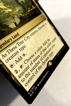 MTG Three Tree City Bloomburrow 260 NM - Image 2