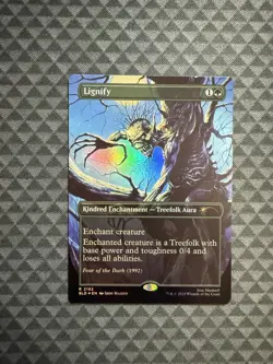 MTG Lignify #2192 Rainbow Foil Rare Secret Lair Drop Series (SLD) - Image 1