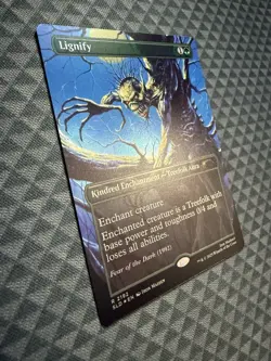 MTG Lignify #2192 Rainbow Foil Rare Secret Lair Drop Series (SLD) - Image 2