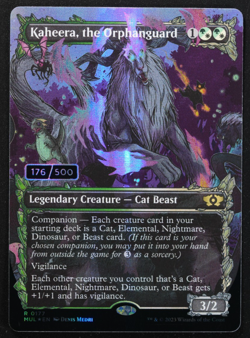 Kaheera, the Orphanguard #176 Serialized Foil Magic Card MUL MTG - Image 1