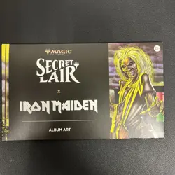Iron Maiden Secret Lair Nonfoil MTG Album Art Sealed New - Image 1
