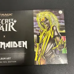 Iron Maiden Secret Lair Rainbow Foil MTG Album Art Sealed New - Image 3