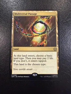 Multiverse Passage - 180 - Marvel’s Spider-Man MTG Regular - Image 2