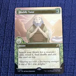 Worldly Tutor (Showcase) Avatar: The Last Airbender: Eternal Legal MTG - Image 1