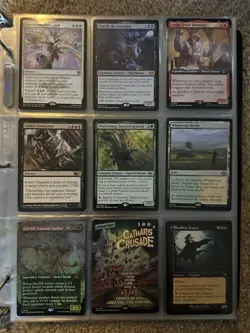 MTG Lot - 180 Cards And Binder - All Rare Or Mythic - Several Foils - Image 1