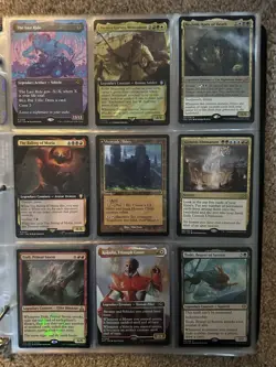 MTG Lot - 180 Cards And Binder - All Rare Or Mythic - Several Foils - Image 2