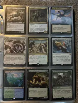 MTG Lot - 180 Cards And Binder - All Rare Or Mythic - Several Foils - Image 4