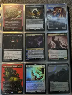 MTG Lot - 180 Cards And Binder - All Rare Or Mythic - Several Foils - Image 5