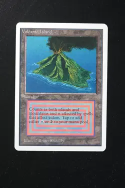 Volcanic Island Magic Card Dual Land Unlimited MTG Reserved List - Image 3