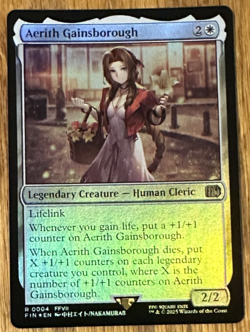 MTG Final Fantasy, Aerith Gainsborough - Foil - Image 1