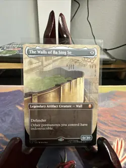The Walls of Ba Sing Se Borderless #329 Mythic MTG Avatar The Last Airbender TLA - Image 1