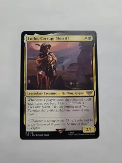 MTG - Lotho, Corrupt Shirriff _ LTR Regular Rare #0213 - Image 1