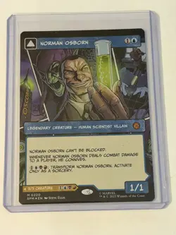 Norman Osborn // Green Goblin Borderless Marvel's Spider-Man Foil 220 - Image 1