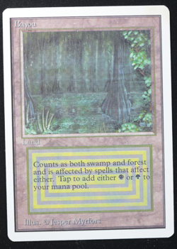 Bayou Magic Card Dual Land Unlimited MTG Reserved List - Image 3