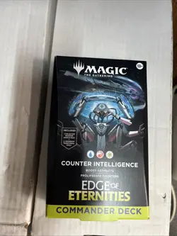MTG Counter Intelligence Edge of Eternities Commander Deck Sealed New Unopened - Image 1