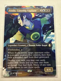 Azula, Cunning Usurper (Borderless) #0303 MTG Avatar: The Last Airbender - Image 1